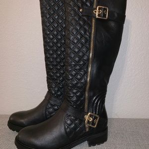 AUTHENTIC*Steve Madden* Willits Black Boots Size 8